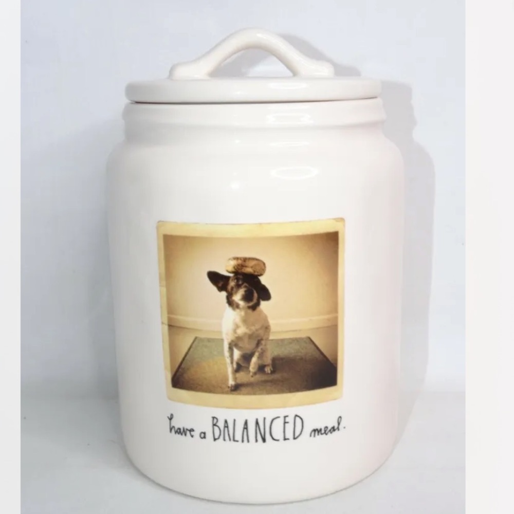 RAE DUNN treat jar